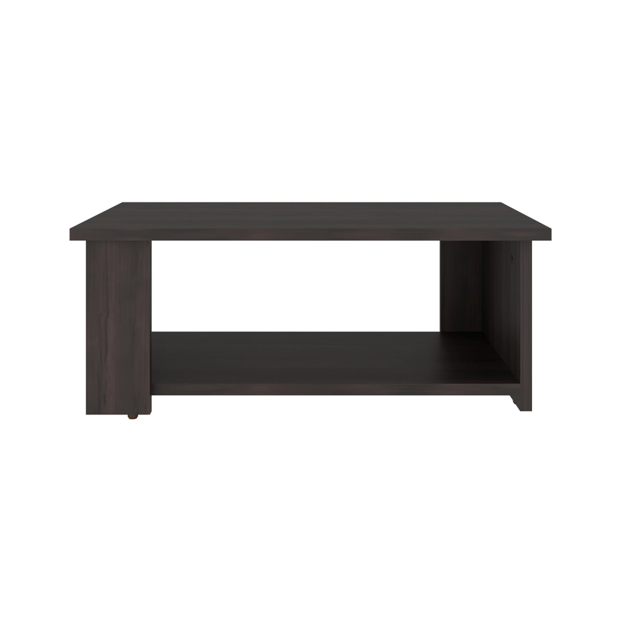 Mesa de Centro Dago Nogal 59.8x24cm Rectangular con Compartimiento