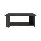 Mesa de Centro Dago Nogal 59.8x24cm Rectangular con Compartimiento