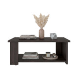 Mesa de Centro Dago Nogal 59.8x24cm Rectangular con Compartimiento