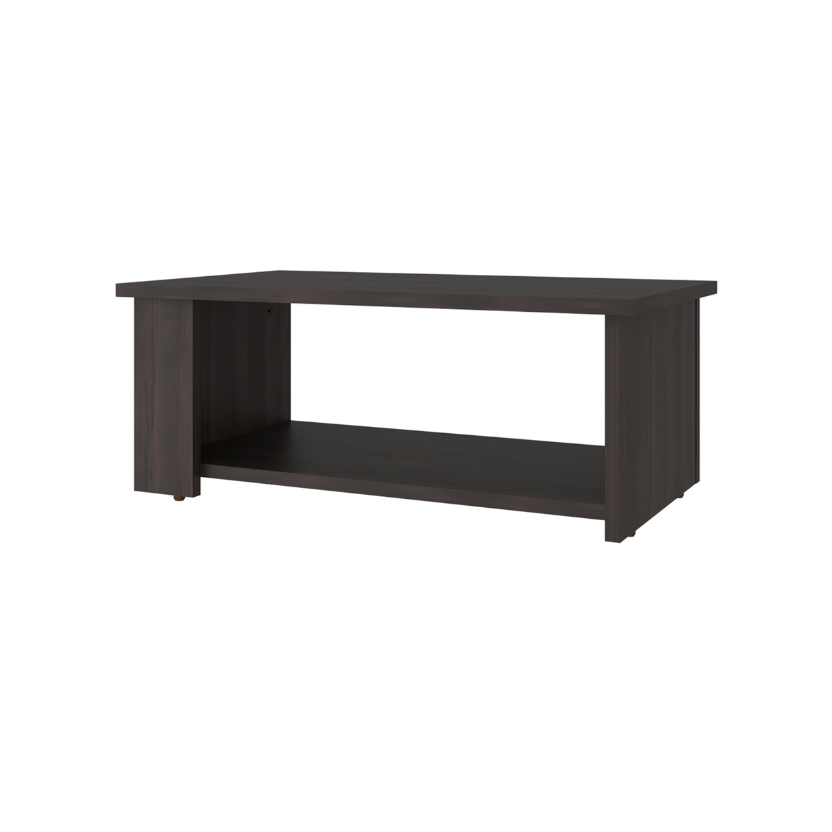 Mesa de Centro Dago Nogal 59.8x24cm Rectangular con Compartimiento