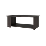 Mesa de Centro Dago Nogal 59.8x24cm Rectangular con Compartimiento