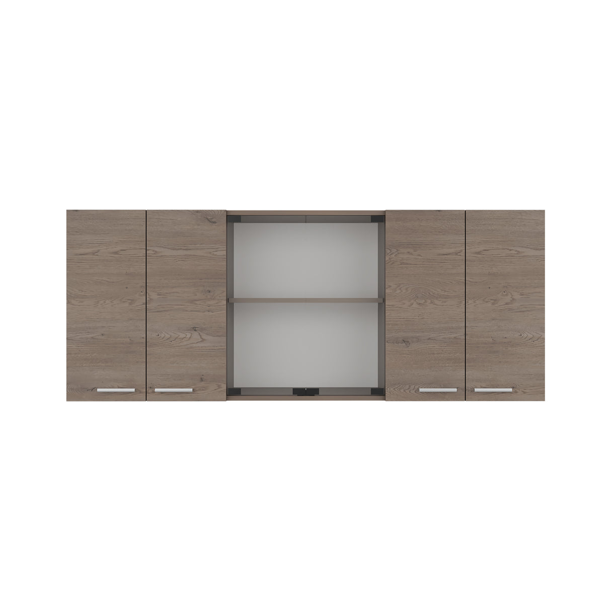 Mueble Superior de Cocina Cannolo 150x60cm con Seis Puertas y con Dos Entrepaños