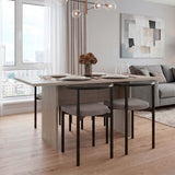 Mesa de Comedor Beijing Positano 160x74.6cm Rectangular de Seis Puestos sin Sillas