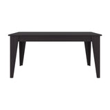 Mesa de Comedor Torino Wengue 160x74cm Rectangular de Cuatro Puestos sin Sillas