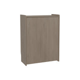 Escritorio Plegable Lesli Cannolo 63.6x85.6cm con Organizador de Libros