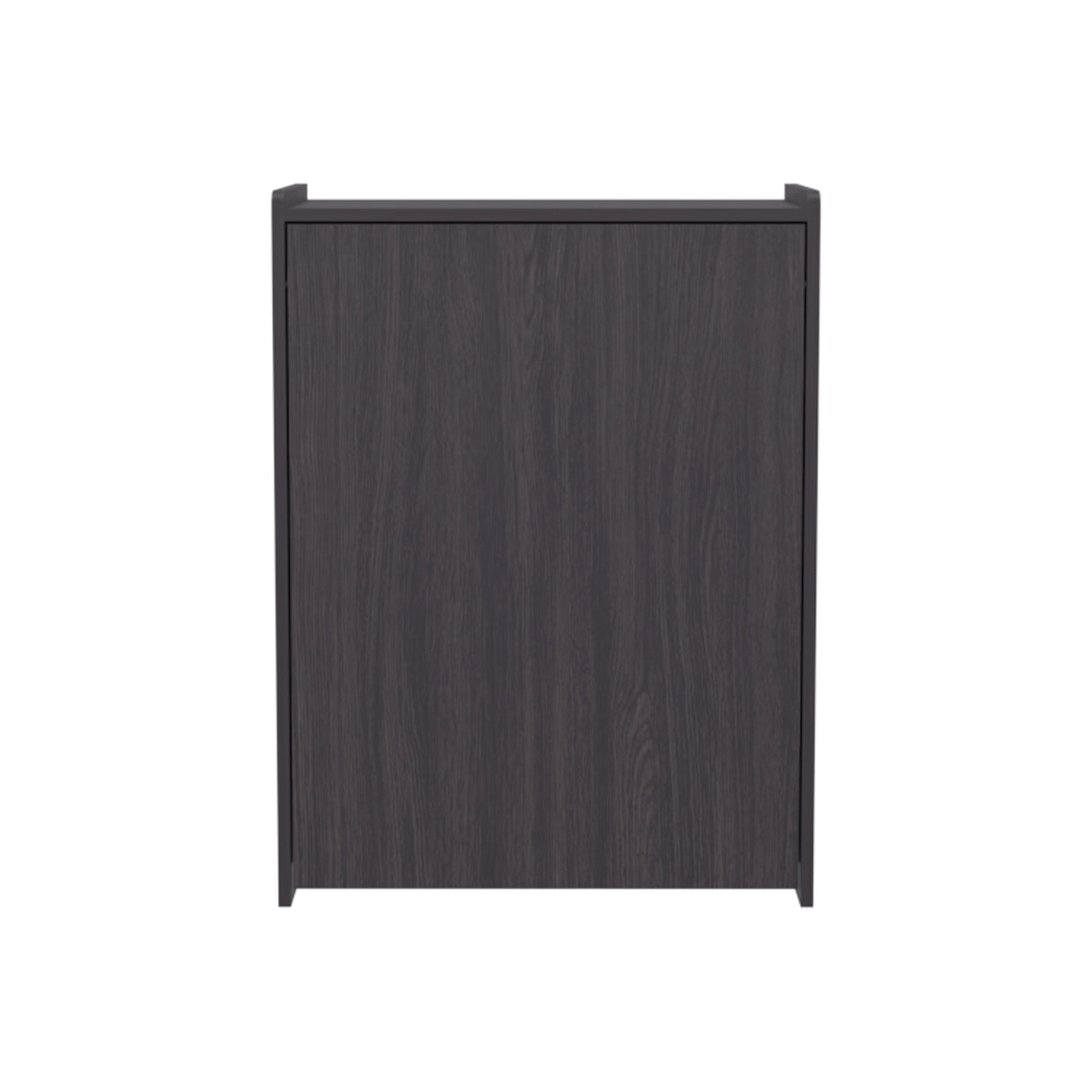 Escritorio Plegable Lesli Wengue 63.6x85.6cm con Organizador de Libros