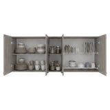 Gabinete de Cocina Portofino Cannolo 150x60cm con Cuatro Puertas y con Dos Entrepaños