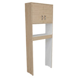 Ahorrador de Espacio para Baño Siena Cartagena y Blanco 63.1x160cm con Un Entrepaño