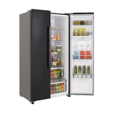 Nevecón Haceb Inverter Negro 91x177cm No Frost de 529 Litros con Dispensador de Agua y con Pantalla Digital