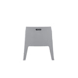Silla para Exteriores Coron Gris 62.5x73cm con Apoya Brazos y con Espaldar