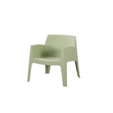 Silla para Exteriores Coron Verde 62.5x73cm con Apoya Brazos y con Espaldar