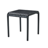 Mesa de Centro Parma Negro 45x48cm Cuadrado con Patas
