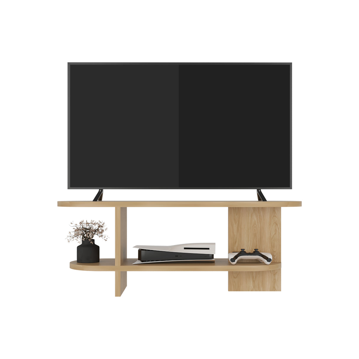 Rack de TV Leeds Fresno Europeo 120.2x45cm para TV Hasta 50" Pulgadas