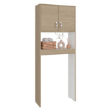 Ahorrador de Espacio para Baño Bath Cartagena y Blanco 63.1x160cm con Dos Entrepaños