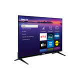 Televisor Smart Challenger Roku Negro 71.8x43.1cm de 32" Pulgadas HD con Wifi Integrado y con Bluetooth