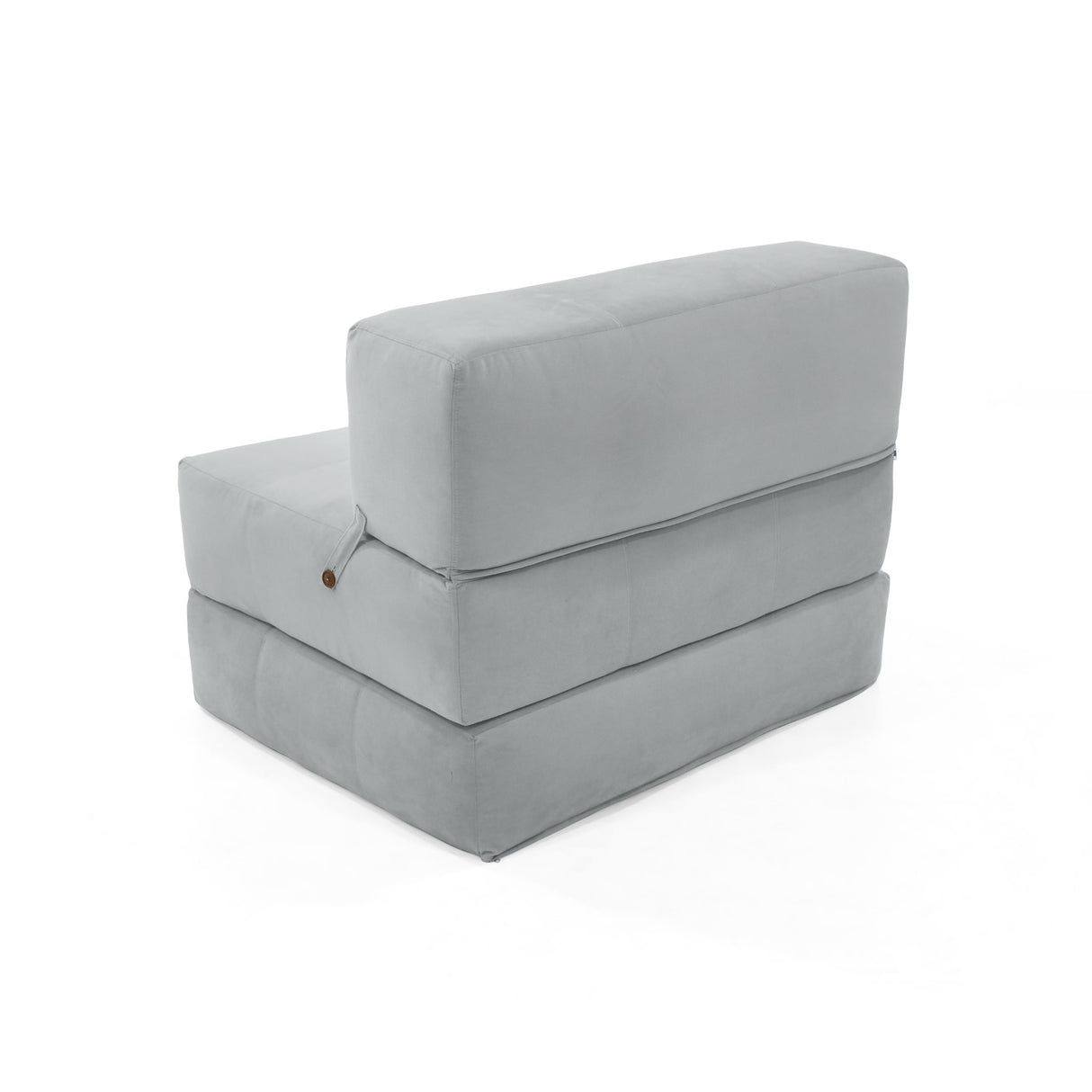 Sofá Cama Bosnia Plata Denver 102x78cm de Un Puesto sin Apoya Brazos