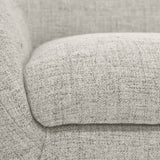 Sofá Cannes Taupe Dicosta y Matiz Natural 136x85cm de Dos Puestos sin Apoya Brazos
