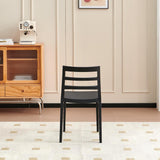 Silla para Exteriores New York Negro 39x79cm con Espaldar y sin Apoya Brazos