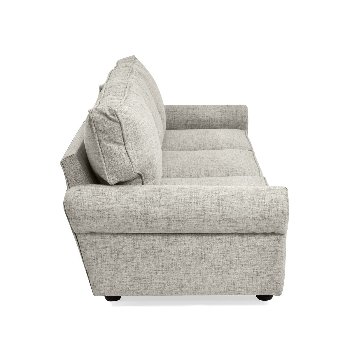 Sofá Lancaster Taupe Dicosta y Matiz Natural 217x80cm de Tres Puestos sin Apoya Brazos