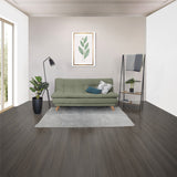 Sofá Cama Munich Verde Shaggy y Matiz Natural 180x85cm de Tres Puestos Reclinable sin Apoya Brazos