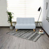 Sofá Navara Plata Eureka y Matiz Natural 121x82cm de Dos Puestos sin Apoya Brazos