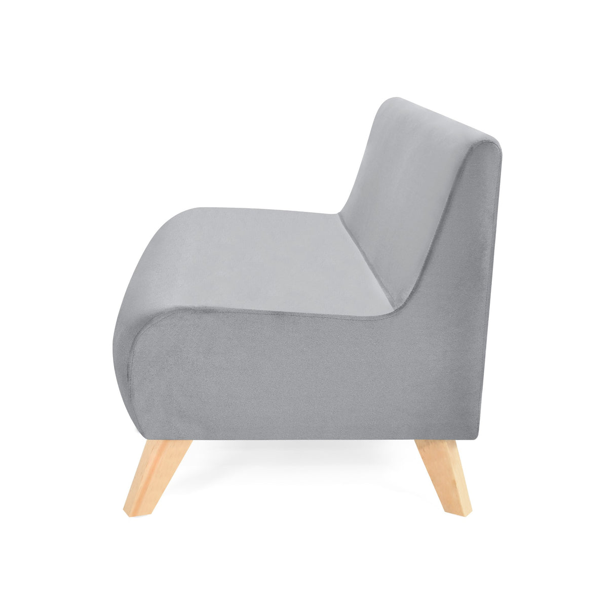 Sofá Nova Plata Denver y Matiz Natural 100x70cm de Dos Puestos sin Apoya Brazos