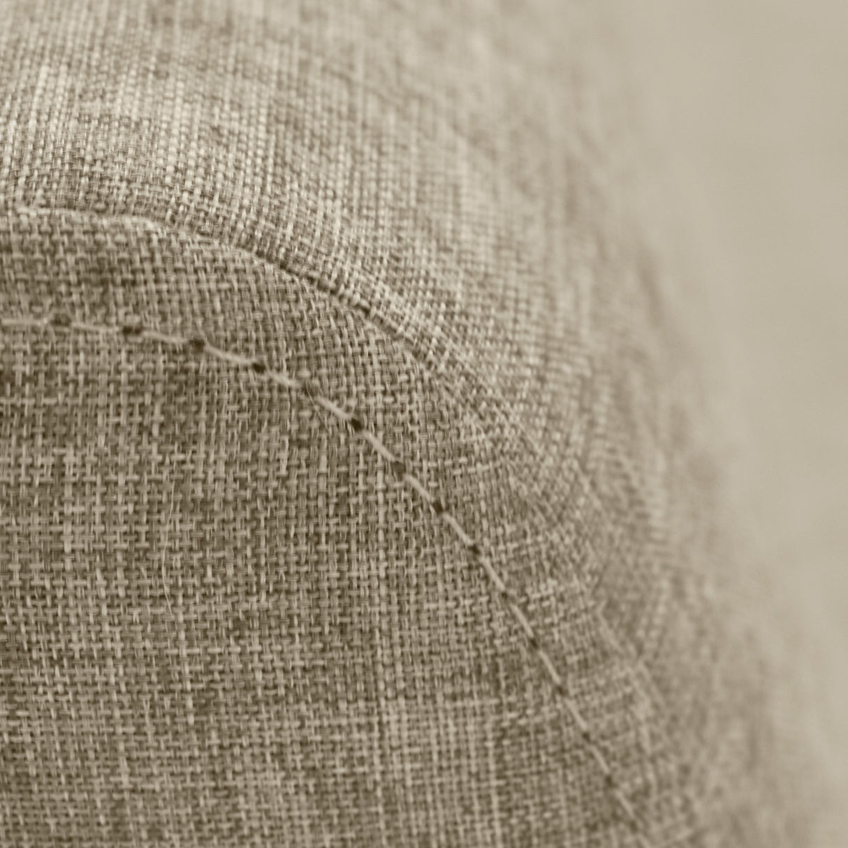 Sofá Nova Beige Duster y Matiz Natural 100x70cm de Dos Puestos sin Apoya Brazos