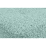 Sofá Cama Porto Aqua Dicosta y Matiz Natural 182x85cm de Tres Puestos Reclinable sin Apoya Brazos