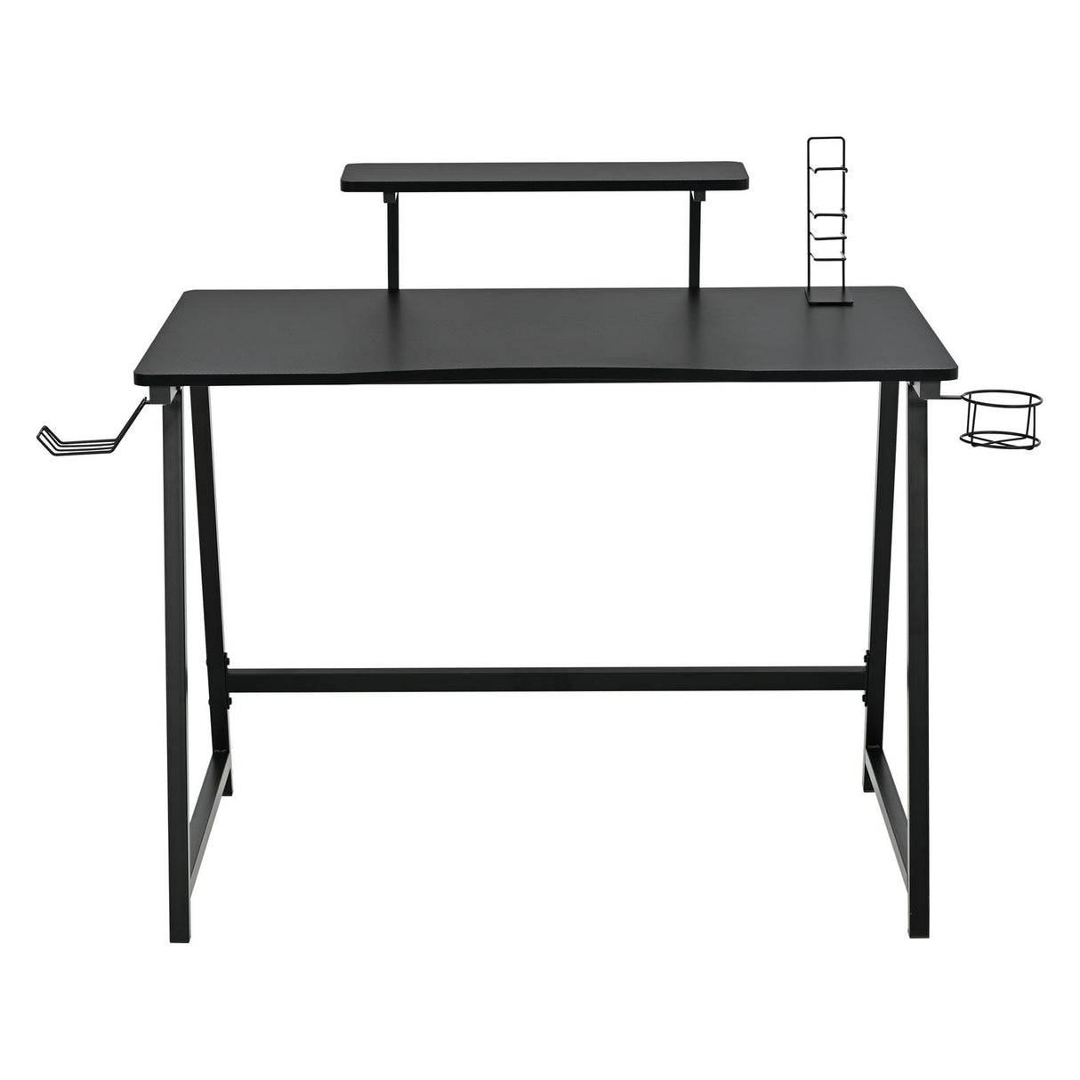 Escritorio Gamer Nova Negro 100x90cm Moderno