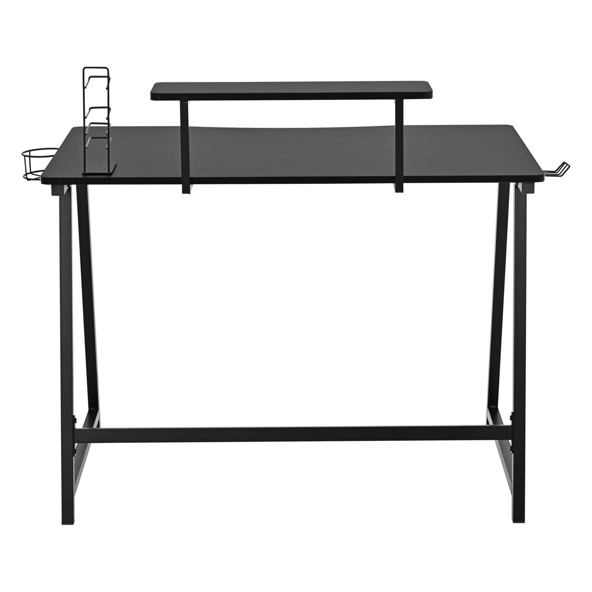 Escritorio Gamer Nova Negro 100x90cm Moderno