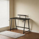 Escritorio Gamer Nova Negro 100x90cm Moderno
