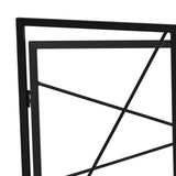Escritorio Plegable Nilo Beige y Negro 100x75cm Moderno