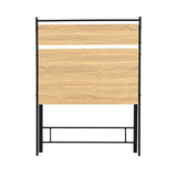 Escritorio Plegable Lía Beige y Negro 83x96cm Moderno