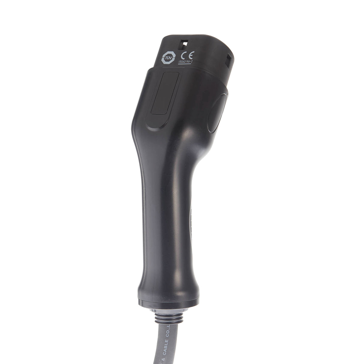 Cargador para Carros Eléctricos Haceb Tipo Europeo Negro 27.5x37.3cm Tipo 2 Nivel 2 de Punto Fijo