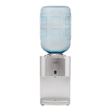 Dispensador de Agua Haceb Plateado 31x54.5cm de Mesa para Botellón de 20 Litros con Tres Opciones de Temperatura