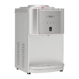 Dispensador de Agua Haceb Plateado 31x54.5cm de Mesa para Botellón de 20 Litros con Tres Opciones de Temperatura