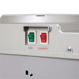 Dispensador de Agua Haceb Plateado 31x54.5cm de Mesa para Botellón de 20 Litros con Tres Opciones de Temperatura