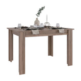 Mesa de Comedor Portofino Avellana 120x75.6cm Rectangular de Cuatro Puestos sin Sillas