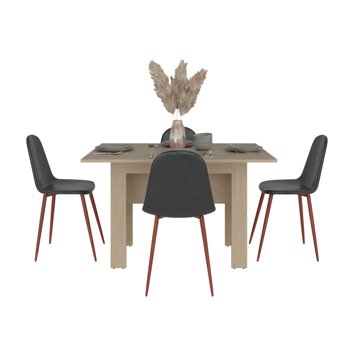 Mesa de Comedor Classic Cartagena 120x73.9cm Rectangular de Cuatro Puestos sin Sillas