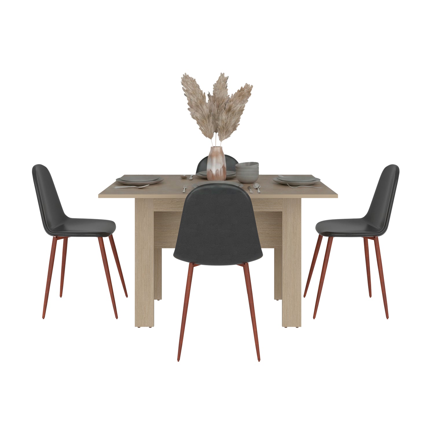 Mesa de Comedor Classic Cartagena 120x73.9cm Rectangular de Cuatro Puestos sin Sillas