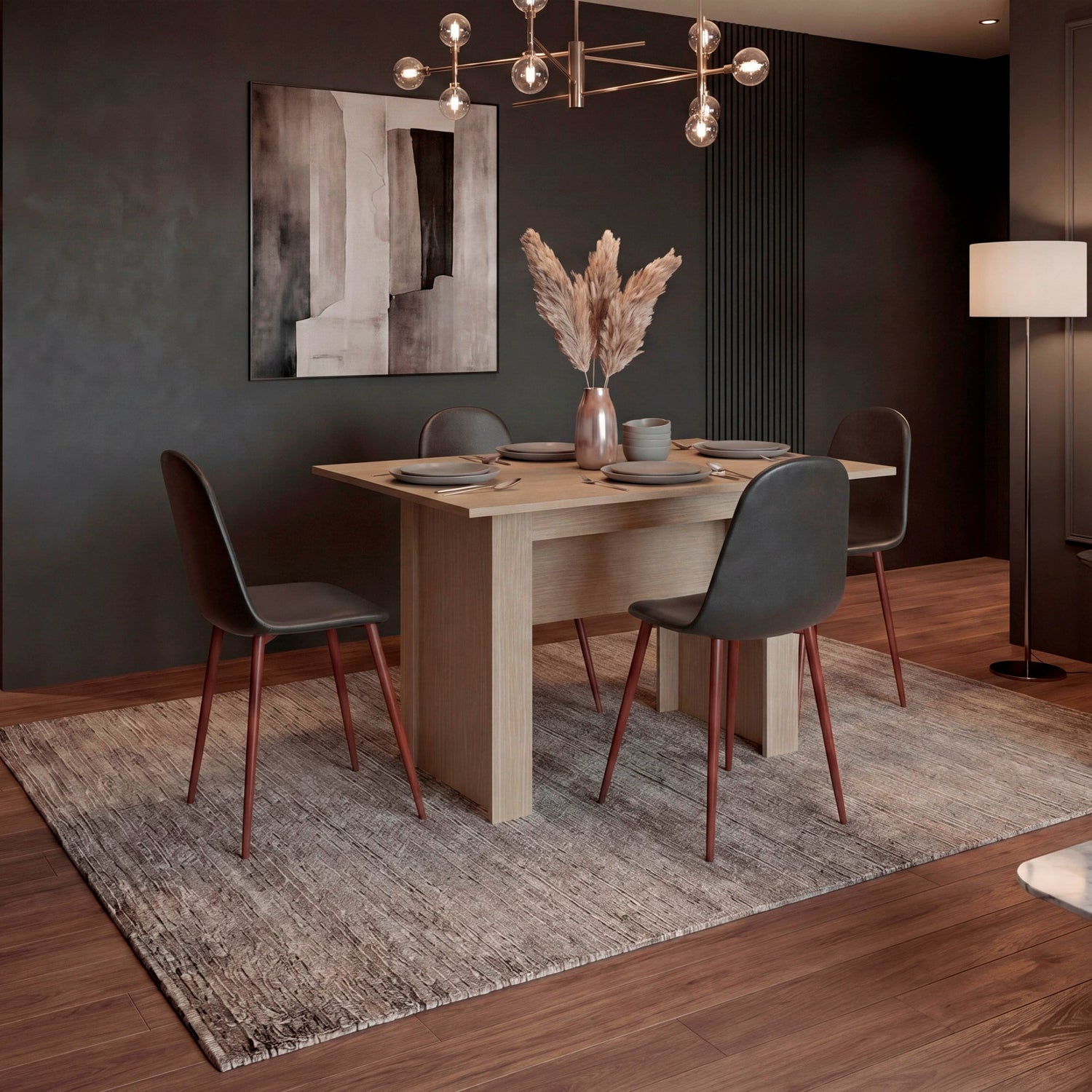 Mesa de Comedor Classic Cartagena 120x73.9cm Rectangular de Cuatro Puestos sin Sillas