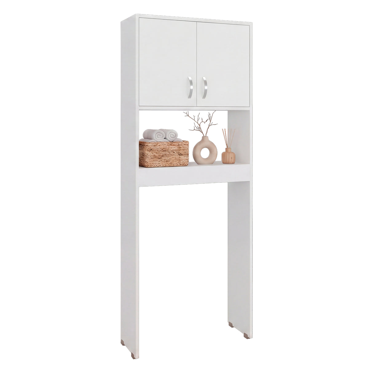 Optimizador de Baño Bath Blanco 63.1x160cm con Dos Entrepaños