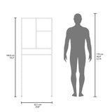 Optimizador de Baño Bath Blanco 63.1x160.8cm con Dos Entrepaños