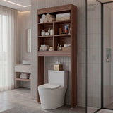 Optimizador de Baño Bath Avellana 63.2x160.8cm con Tres Entrepaños