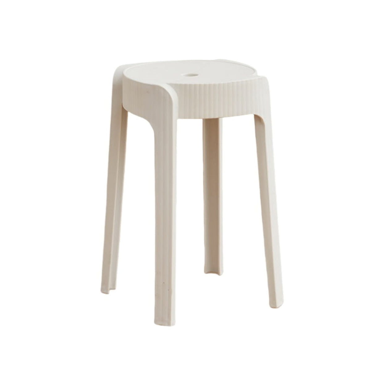 Butaco para Exteriores Maison Blanco 30x45cm sin Apoya Brazos y sin Espaldar