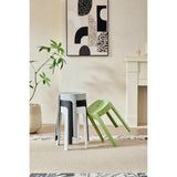 Butaco para Exteriores Maison Blanco 30x45cm sin Apoya Brazos y sin Espaldar
