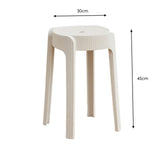 Butaco para Exteriores Maison Blanco 30x45cm sin Apoya Brazos y sin Espaldar
