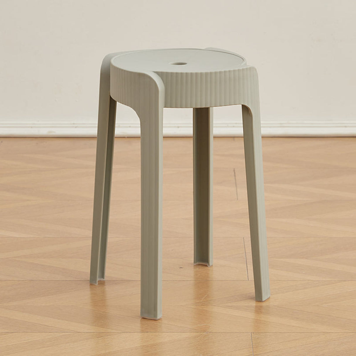 Butaco para Exteriores Maison Gris Oscuro 30x45cm sin Apoya Brazos y sin Espaldar