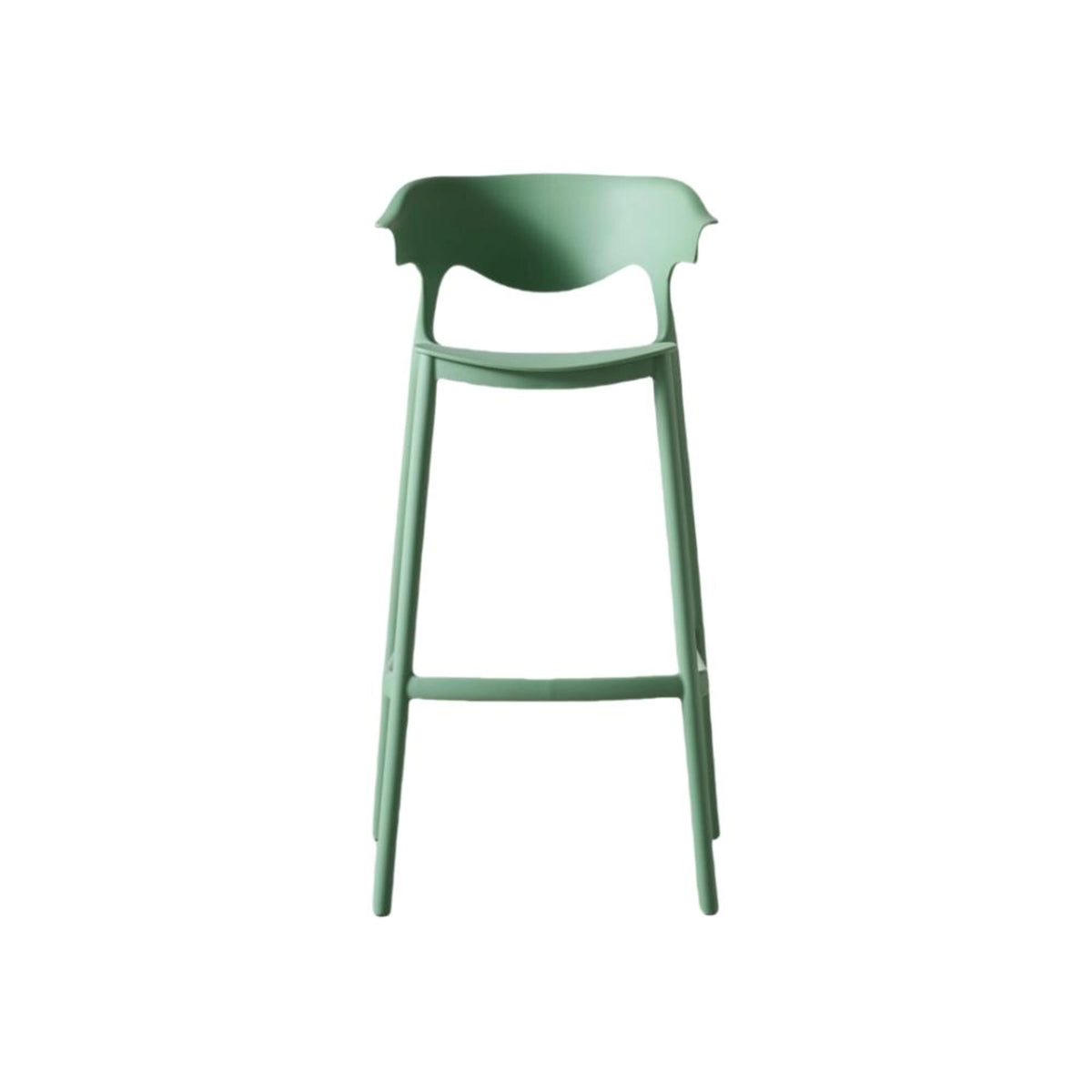Silla Bar para Exteriores Elena Oliva 49x99cm sin Apoya Brazos y con Espaldar