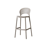 Silla Bar para Exteriores Paraiso Taupe 49x105cm sin Apoya Brazos y con Espaldar